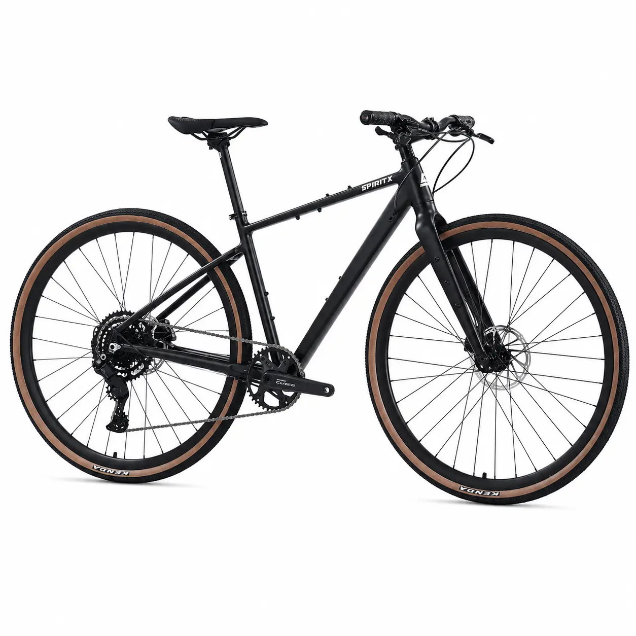 Scout S9 Gravel Bike black finish detail