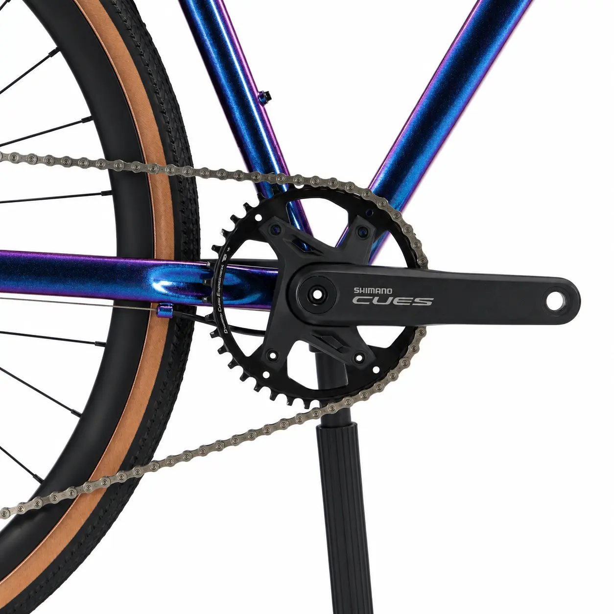 Scout S9 Gravel Bike crankset detail
